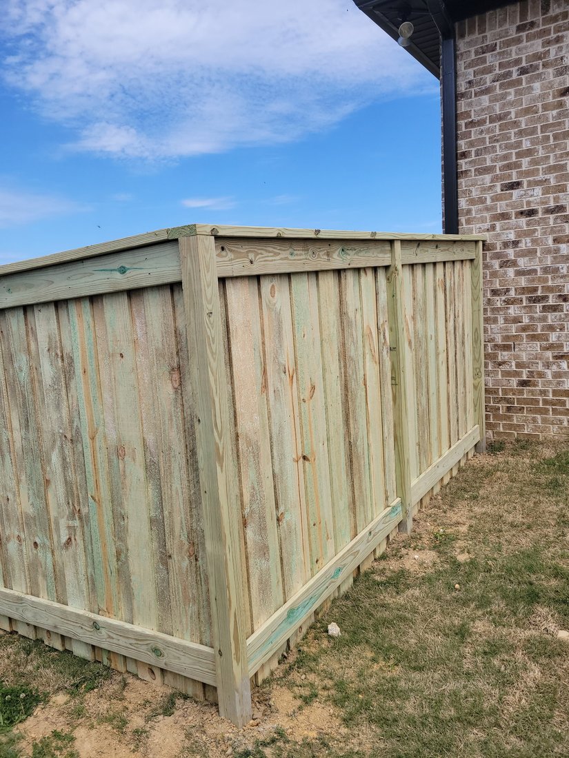 Board-on-Board Fence